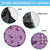 Purple Palaka Hawaii Cowboy Spare Tire Cover Puakenikeni Lei Paniolo Papale Seamless Vibes - Polynesian Pride