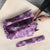 Purple Palaka Hawaii Cowboy Umbrella Puakenikeni Lei Paniolo Papale Seamless Vibes - Polynesian Pride