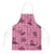 Pink Palaka Hawaii Cowboy Apron Puakenikeni Lei Paniolo Papale Seamless Vibes - Polynesian Pride