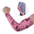 Pink Palaka Hawaii Cowboy Arm Sleeves Puakenikeni Lei Paniolo Papale Seamless Vibes - Polynesian Pride
