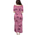 Pink Palaka Hawaii Cowboy Puletasi Puakenikeni Lei Paniolo Papale Seamless Vibes - Polynesian Pride