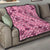 Pink Palaka Hawaii Cowboy Quilt Puakenikeni Lei Paniolo Papale Seamless Vibes - Polynesian Pride