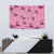 Pink Palaka Hawaii Cowboy Tapestry Puakenikeni Lei Paniolo Papale Seamless Vibes - Polynesian Pride