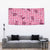 Pink Palaka Hawaii Cowboy Tapestry Puakenikeni Lei Paniolo Papale Seamless Vibes - Polynesian Pride