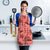 Red Palaka Hawaii Cowboy Apron Puakenikeni Lei Paniolo Papale Seamless Vibes - Polynesian Pride