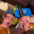 Red Palaka Hawaii Cowboy 4 in 1 Can Cooler Tumbler Puakenikeni Lei Paniolo Papale Seamless Vibes - Polynesian Pride