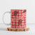 Red Palaka Hawaii Cowboy Ceramic Mug Puakenikeni Lei Paniolo Papale Seamless Vibes - Polynesian Pride