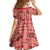 Red Palaka Hawaii Cowboy Family Matching Off Shoulder Maxi Dress and Hawaiian Shirt Puakenikeni Lei Paniolo Papale Seamless Vibes - Polynesian Pride