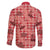Red Palaka Hawaii Cowboy Family Matching Short Sleeve Bodycon Dress and Hawaiian Shirt Puakenikeni Lei Paniolo Papale Seamless Vibes - Polynesian Pride