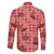 Red Palaka Hawaii Cowboy Family Matching Tank Maxi Dress and Hawaiian Shirt Puakenikeni Lei Paniolo Papale Seamless Vibes - Polynesian Pride