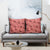 Red Palaka Hawaii Cowboy Pillow Cover Puakenikeni Lei Paniolo Papale Seamless Vibes - Polynesian Pride