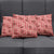 Red Palaka Hawaii Cowboy Pillow Cover Puakenikeni Lei Paniolo Papale Seamless Vibes - Polynesian Pride