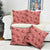 Red Palaka Hawaii Cowboy Pillow Cover Puakenikeni Lei Paniolo Papale Seamless Vibes - Polynesian Pride