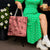 Red Palaka Hawaii Cowboy Tote Bag Puakenikeni Lei Paniolo Papale Seamless Vibes - Polynesian Pride