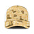 Yellow Palaka Hawaii Cowboy Baseball Net Cap Puakenikeni Lei Paniolo Papale Seamless Vibes - Polynesian Pride