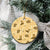 Yellow Palaka Hawaii Cowboy Ceramic Ornament Puakenikeni Lei Paniolo Papale Seamless Vibes - Polynesian Pride