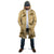 Yellow Palaka Hawaii Cowboy Cloak Puakenikeni Lei Paniolo Papale Seamless Vibes - Polynesian Pride