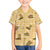 Yellow Palaka Hawaii Cowboy Family Matching Off The Shoulder Long Sleeve Dress and Hawaiian Shirt Puakenikeni Lei Paniolo Papale Seamless Vibes - Polynesian Pride