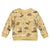 Yellow Palaka Hawaii Cowboy Kid Ugly Christmas Sweater Puakenikeni Lei Paniolo Papale Seamless Vibes - Polynesian Pride