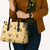 Yellow Palaka Hawaii Cowboy Leather Bag Puakenikeni Lei Paniolo Papale Seamless Vibes - Polynesian Pride