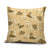 Yellow Palaka Hawaii Cowboy Pillow Cover Puakenikeni Lei Paniolo Papale Seamless Vibes - Polynesian Pride
