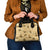 Yellow Palaka Hawaii Cowboy Shoulder Handbag Puakenikeni Lei Paniolo Papale Seamless Vibes - Polynesian Pride