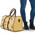 Yellow Palaka Hawaii Cowboy Travel Bag Puakenikeni Lei Paniolo Papale Seamless Vibes - Polynesian Pride