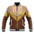 Aloha Hawaii Cowboy Custome Baseball Jacket Puakenikeni Lei Palaka Tassel Style - Polynesian Pride