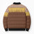 Aloha Hawaii Cowboy Custome Bomber Puffer Jacket Puakenikeni Lei Palaka Tassel Style - Polynesian Pride