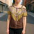 Aloha Hawaii Cowboy Custome Cross Shoulder Shirt Puakenikeni Lei Palaka Tassel Style - Polynesian Pride