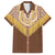Aloha Hawaii Cowboy Custome Family Matching Long Sleeve Bodycon Dress and Hawaiian Shirt Puakenikeni Lei Palaka Tassel Style - Polynesian Pride