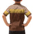 Aloha Hawaii Cowboy Custome Family Matching Puletasi and Hawaiian Shirt Puakenikeni Lei Palaka Tassel Style - Polynesian Pride