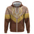 Aloha Hawaii Cowboy Custome Hoodie Puakenikeni Lei Palaka Tassel Style - Polynesian Pride