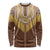 Aloha Hawaii Cowboy Custome Long Sleeve Shirt Puakenikeni Lei Palaka Tassel Style - Polynesian Pride