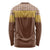 Aloha Hawaii Cowboy Custome Long Sleeve Shirt Puakenikeni Lei Palaka Tassel Style - Polynesian Pride