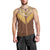 Aloha Hawaii Cowboy Custome Men Tank Top Puakenikeni Lei Palaka Tassel Style - Polynesian Pride