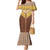 Aloha Hawaii Cowboy Custome Mermaid Dress Puakenikeni Lei Palaka Tassel Style - Polynesian Pride