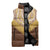 Aloha Hawaii Cowboy Custome Sleeveless Puffer Jacket Puakenikeni Lei Palaka Tassel Style - Polynesian Pride