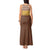 Aloha Hawaii Cowboy Custome Tank Maxi Dress Puakenikeni Lei Palaka Tassel Style - Polynesian Pride