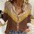Aloha Hawaii Cowboy Custome Women Casual Shirt Puakenikeni Lei Palaka Tassel Style - Polynesian Pride