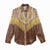 Aloha Hawaii Cowboy Custome Women Casual Shirt Puakenikeni Lei Palaka Tassel Style - Polynesian Pride
