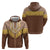 Aloha Hawaii Cowboy Custome Zip Hoodie Puakenikeni Lei Palaka Tassel Style - Polynesian Pride
