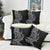 New Zealand Hammerhead Shark Pillow Cover Maori Haehae Mangopare Black - Polynesian Pride