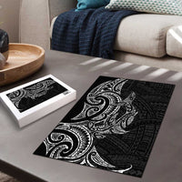 New Zealand Hammerhead Shark Puzzle Maori Haehae Mangopare Black - Polynesian Pride