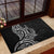 New Zealand Hammerhead Shark Rubber Doormat Maori Haehae Mangopare Black - Polynesian Pride