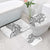 New Zealand Hammerhead Shark Bathroom Set Maori Haehae Mangopare White - Polynesian Pride