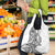 New Zealand Hammerhead Shark Grocery Bag Maori Haehae Mangopare White - Polynesian Pride