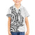 New Zealand Hammerhead Shark Hawaiian Shirt Maori Haehae Mangopare White - Polynesian Pride