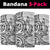 New Zealand Hammerhead Shark Neck Gaiter Maori Haehae Mangopare White - Polynesian Pride