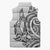 New Zealand Hammerhead Shark Sleeveless Puffer Jacket Maori Haehae Mangopare White - Polynesian Pride